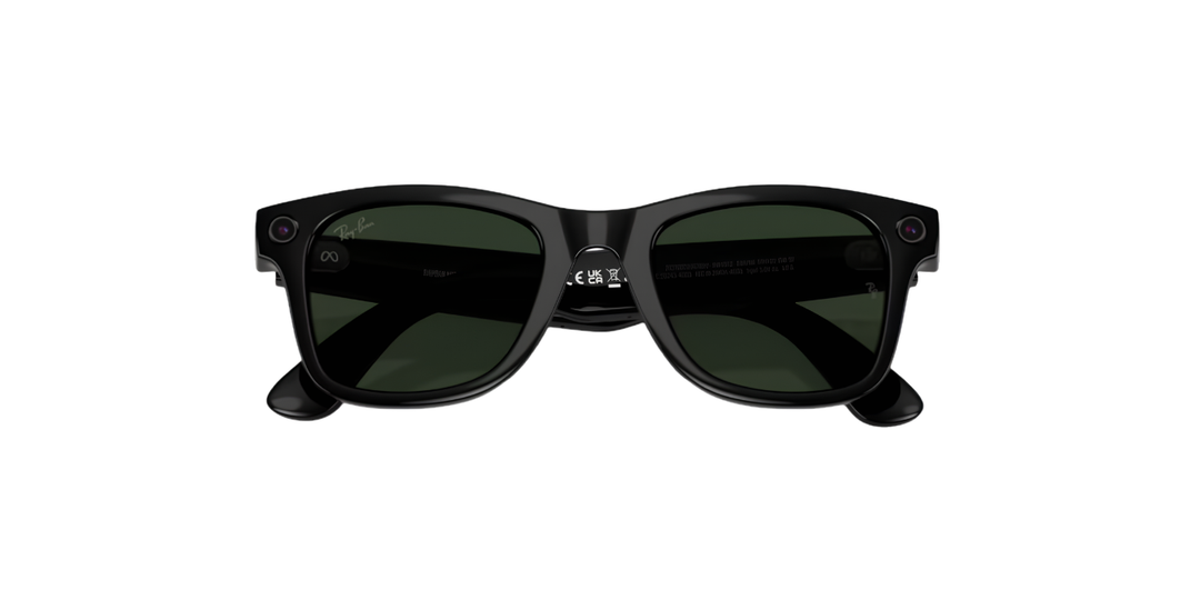 Ray-Ban Meta G2 | RW4012 Wayfarer M | Black Graphite Green Transitions