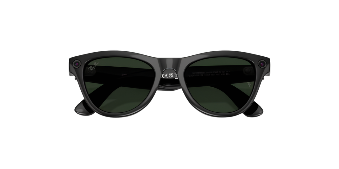 Ray-Ban Meta Gen 2 | RW4014 Skyler | Shiny Black/Graphite Green Transitions