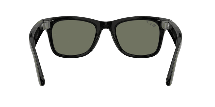Ray-Ban Meta Gen 3 | RW4011 Wayfarer L | Shiny Black G15 Green Polarised