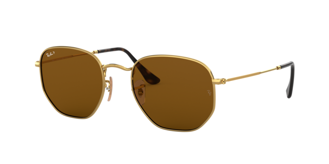 Ray-Ban | 3548N Hexagonal M | Gold Polarised