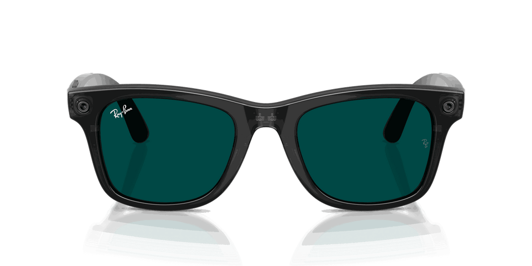 Ray-Ban Meta Gen 3 | RW4011 Wayfarer L | Transp. Black Transitions Aquamarine