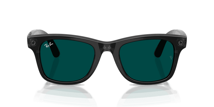 Ray-Ban Meta Gen 3 | RW4011 Wayfarer L | Transp. Black Transitions Aquamarine