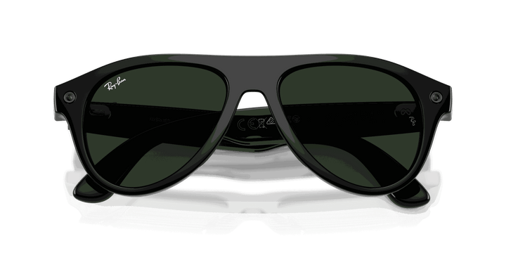 Ray-Ban Meta Gen 3 | RW4016 Aviator | Shiny Black Transitions Gen S Graphite Green