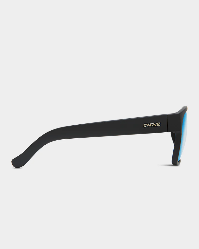 Carve | 2452 Vendetta | Matte Black Green Iridium Polarised