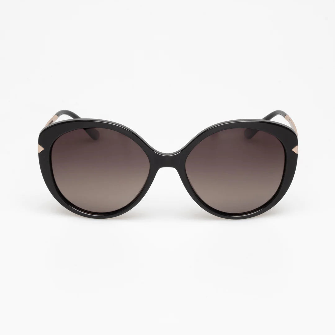 LOCELLO Callie Black Polarised – Havana Sunglasses
