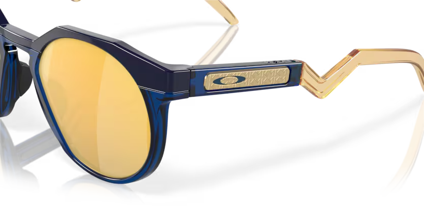 Oakley | HSTN | Blue Transparent 24K Polarised