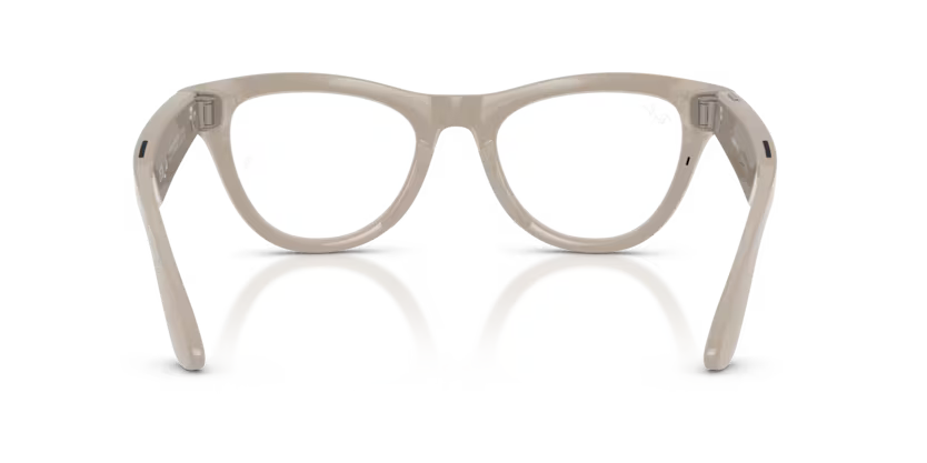 Ray-Ban Meta Gen 2 | RW4014 Skyler | Shiny Chalky Grey Transitions Sapphire