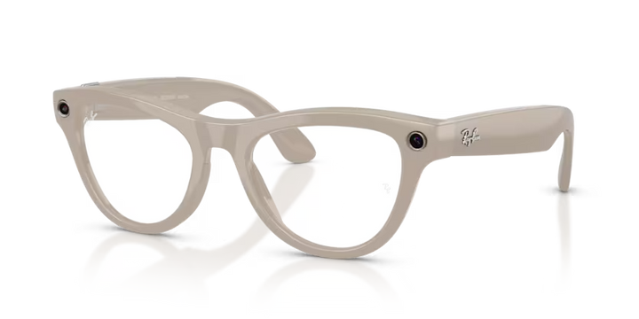 Ray-Ban Meta Gen 2 | RW4014 Skyler | Shiny Chalky Grey Transitions Sapphire