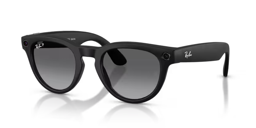 Ray-Ban Meta Gen 2 | RW4013 | Matte Black Gradient Graphite Polarised