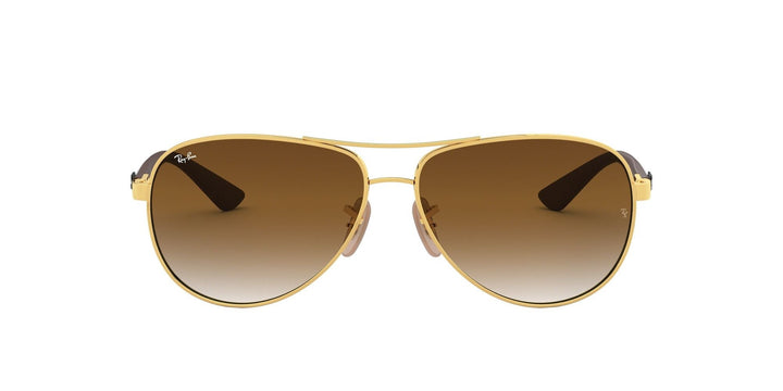 Ray-Ban | RB8313 Aviator Carbon Fibre | Arista Gradient Brown
