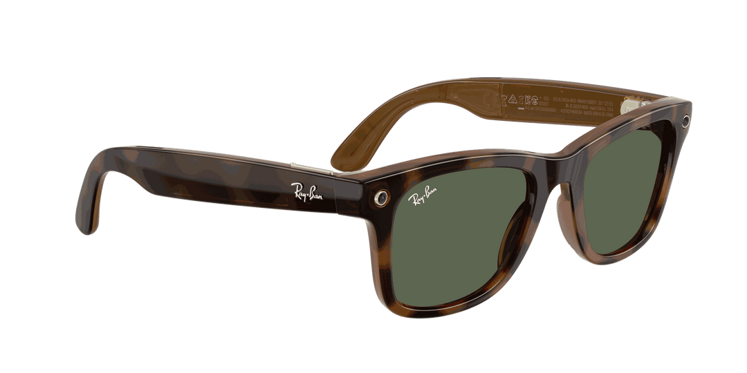 Ray-Ban Meta Gen 3 | RW4011 Wayfarer L | Havana G15 Green