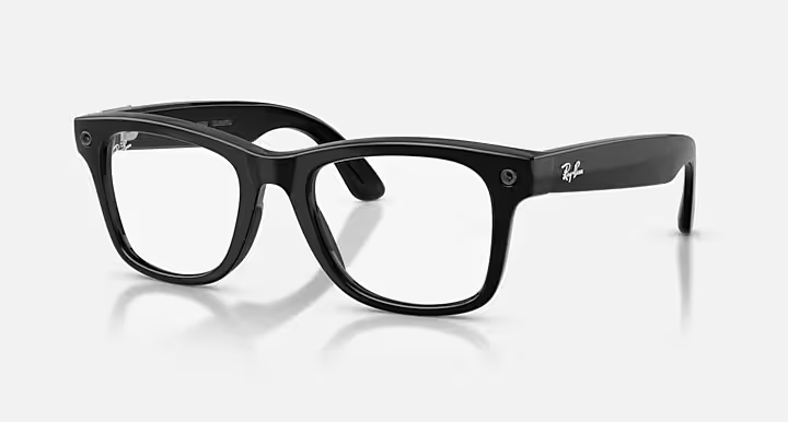 Ray-Ban Meta Gen 3 | RW4011V Wayfarer M | Shiny Black Optical