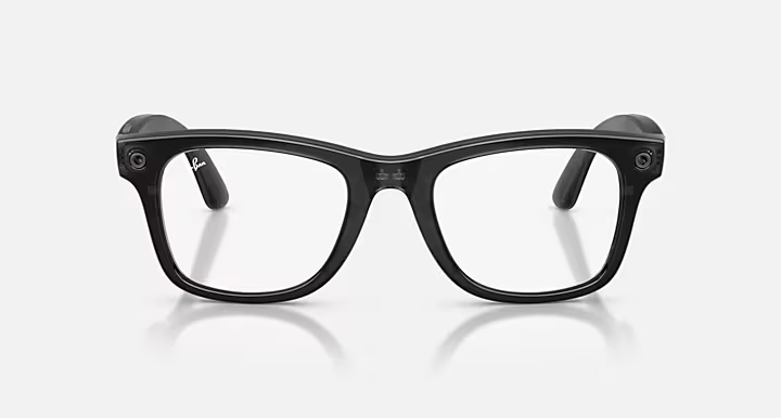 Ray-Ban Meta Gen 3 | RW4011V Wayfarer L | Transparent Black Optical