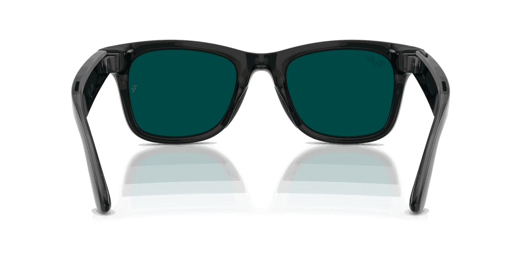 Ray-Ban Meta Gen 3 | RW4011 Wayfarer L | Transp. Black Transitions Aquamarine