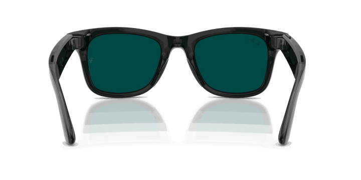 Ray-Ban Meta Gen 3 | RW4011 Wayfarer L | Transp. Black Transitions Aquamarine