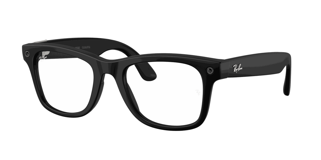 Ray-Ban Meta Gen 3 | RW4011 Wayfarer L | Matte Black Clear BLF&amp;AR