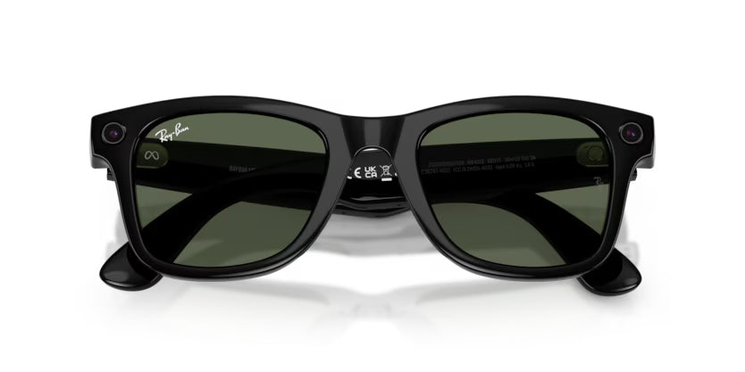 Ray-Ban Meta G2 | RW4012 Wayfarer L | Black G15