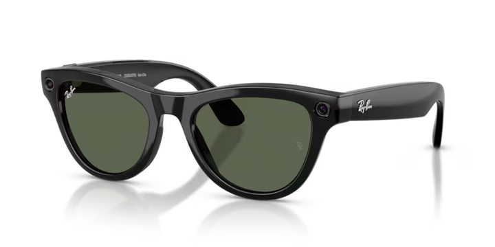 Ray-Ban Meta Gen 2 | RW4014 Skyler | Shiny Black/G15 Green