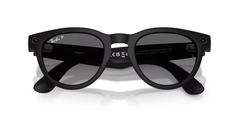 Ray-Ban Meta Gen 2 | RW4013 | Matte Black Gradient Graphite Polarised