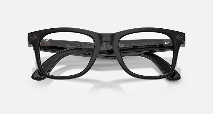 Ray-Ban Meta Gen 3 | RW4011V Wayfarer L | Transparent Black Optical