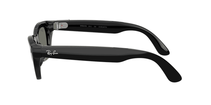 Ray-Ban Meta Gen 3 | RW4015 Zena | Shiny Black G15 Green Polarised