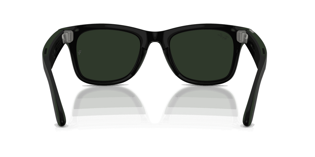 Ray-Ban Meta Gen 3 | RW4011 Wayfarer L | Matte Black Transitions Gen S Graphite Green