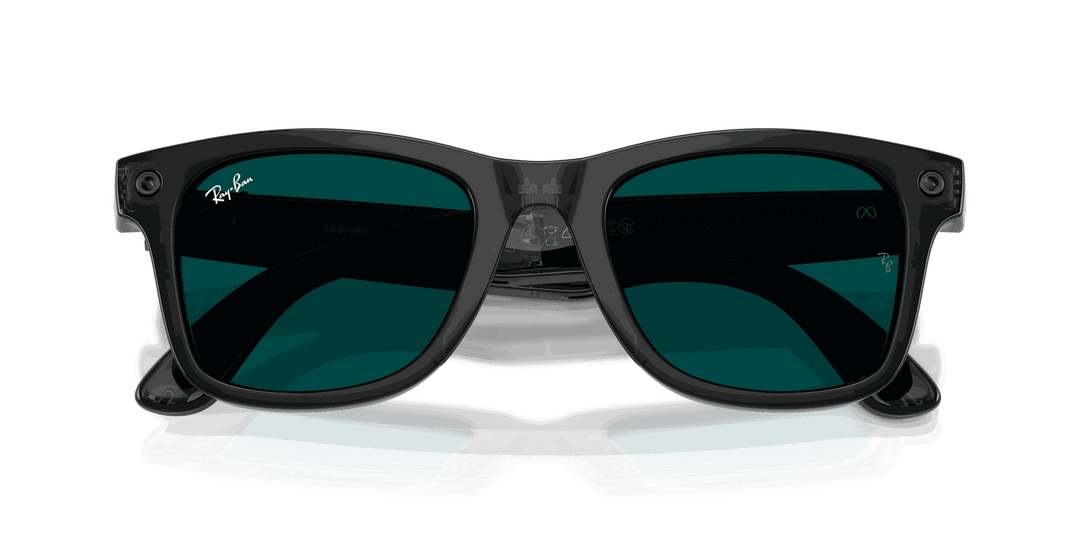 Ray-Ban Meta Gen 3 | RW4011 Wayfarer L | Transp. Black Transitions Aquamarine