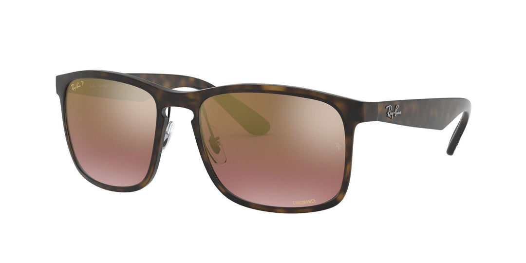 Ray-Ban | RB4264 | Matte Havana Purple Mirror Gold Gradient Polarised