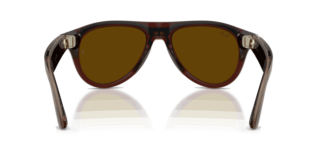 Ray-Ban Meta Gen 3 | RW4016 Aviator | Transparent Umber Transitions Jade