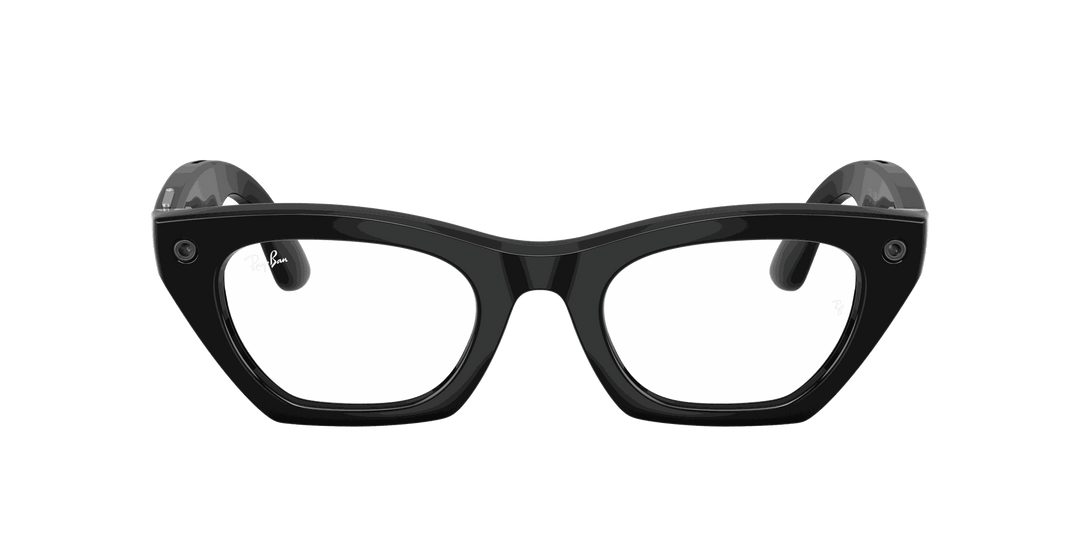 Ray-Ban Meta G3 | RW4015 Zena | Shiny Black Clear BLF&amp;AR