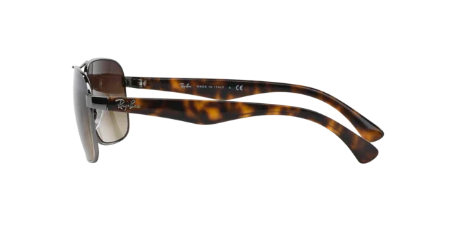 Ray-Ban | RB3516 | Gunmetal Brown Gradient