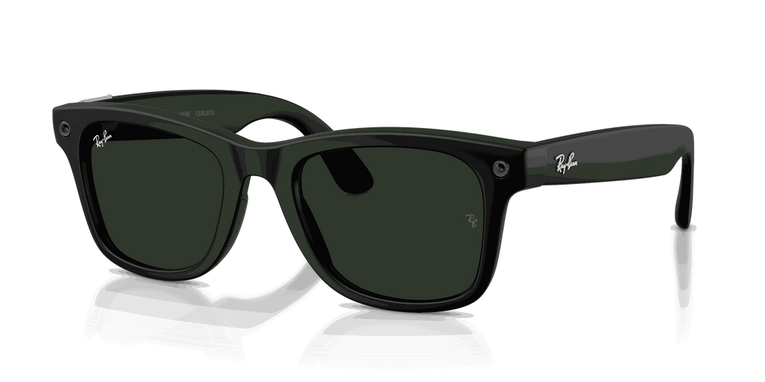 Ray-Ban Meta Gen 3 | RW4011 Wayfarer L | Matte Black Transitions Gen S Graphite Green