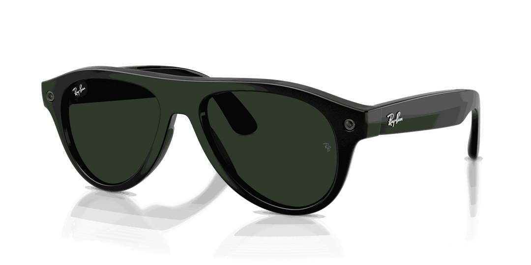 Ray-Ban Meta Gen 3 | RW4016 Aviator | Shiny Black Transitions Gen S Graphite Green