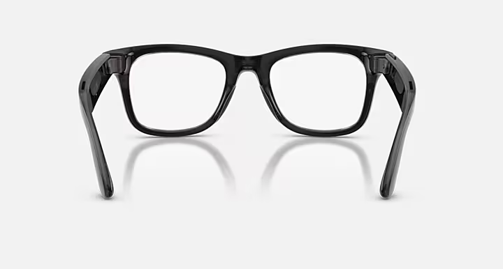 Ray-Ban Meta Gen 3 | RW4011V Wayfarer L | Transparent Black Optical