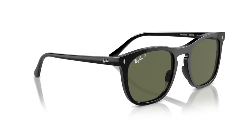 Ray-Ban | RB2210F | Black Green Polarised