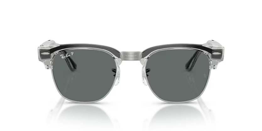 Ray-Ban Meta G3 | RW7004 Clubmaster | Trp. Iron Grey Grey Polarised