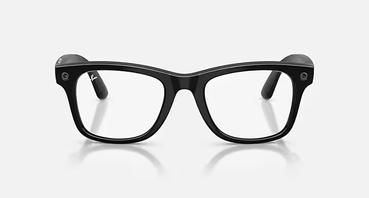 Ray-Ban Meta Gen 3 | RW4011V Wayfarer M | Shiny Black Optical