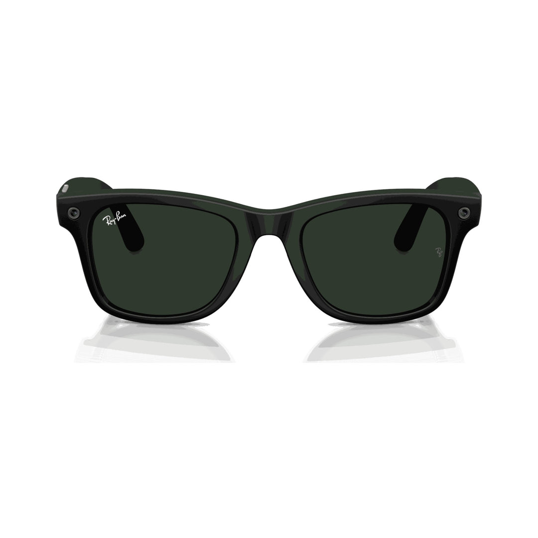 Ray-Ban Meta Gen 3 | RW4011 Wayfarer L | Matte Black Transitions Gen S Graphite Green