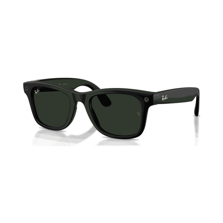 Ray-Ban Meta Gen 3 | RW4011 Wayfarer L | Matte Black Transitions Gen S Graphite Green
