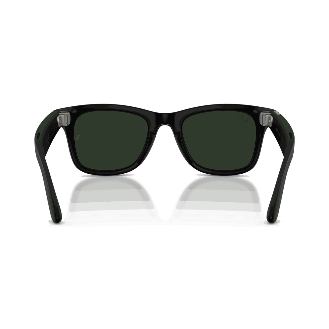 Ray-Ban Meta Gen 3 | RW4011 Wayfarer L | Matte Black Transitions Gen S Graphite Green