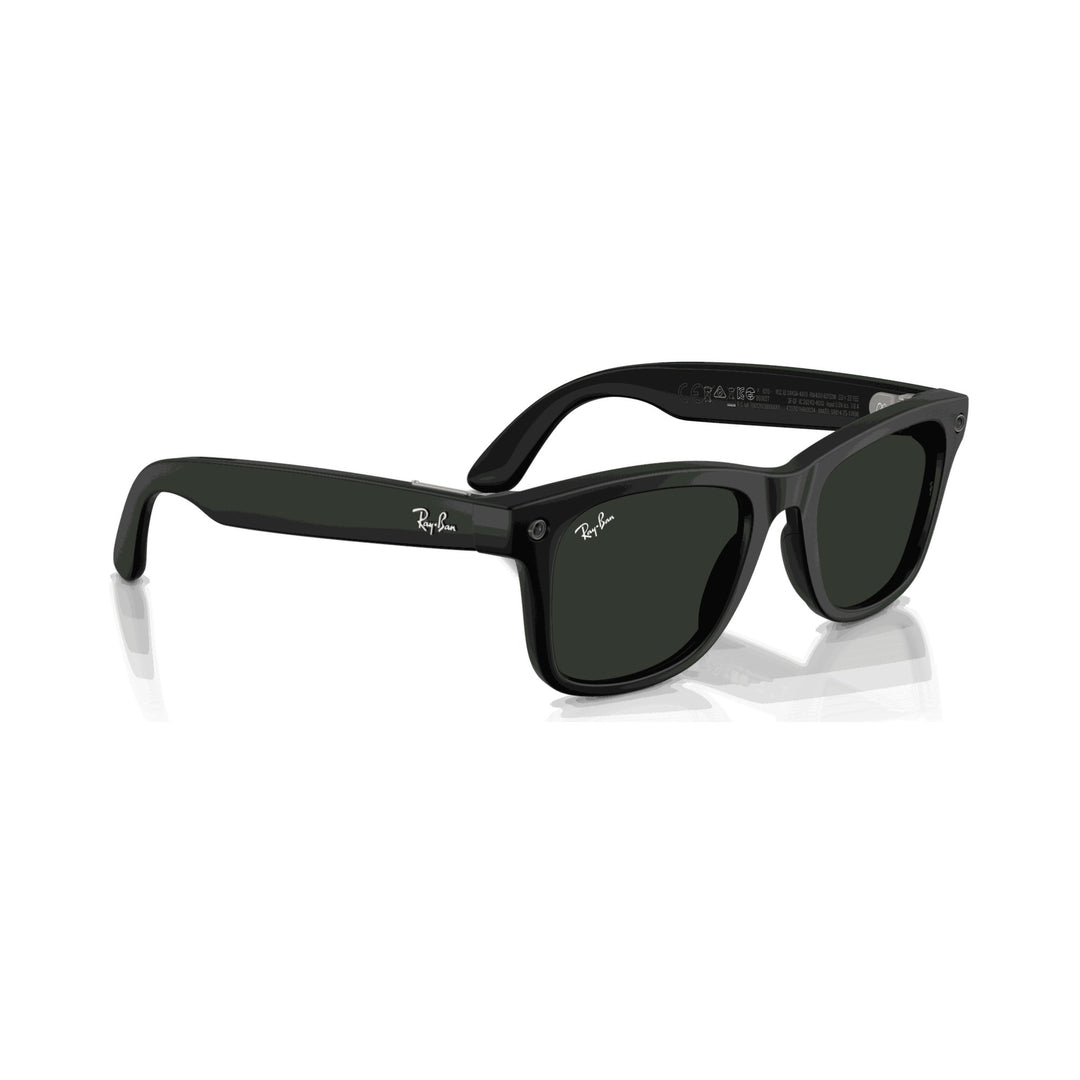 Ray-Ban Meta Gen 3 | RW4011 Wayfarer L | Matte Black Transitions Gen S Graphite Green