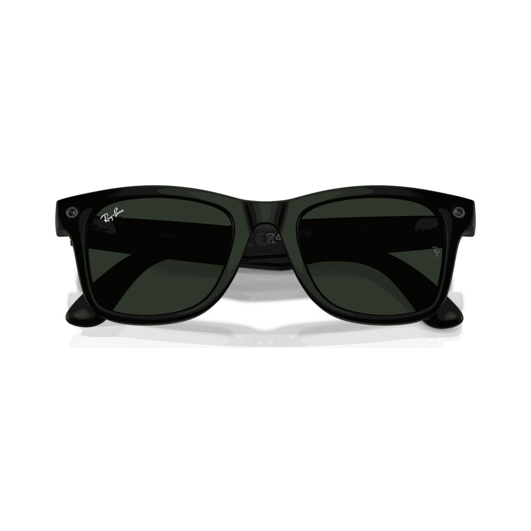 Ray-Ban Meta Gen 3 | RW4011 Wayfarer L | Matte Black Transitions Gen S Graphite Green