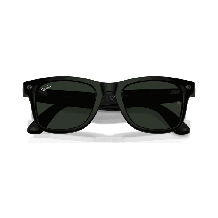 Ray-Ban Meta Gen 3 | RW4011 Wayfarer L | Matte Black Transitions Gen S Graphite Green