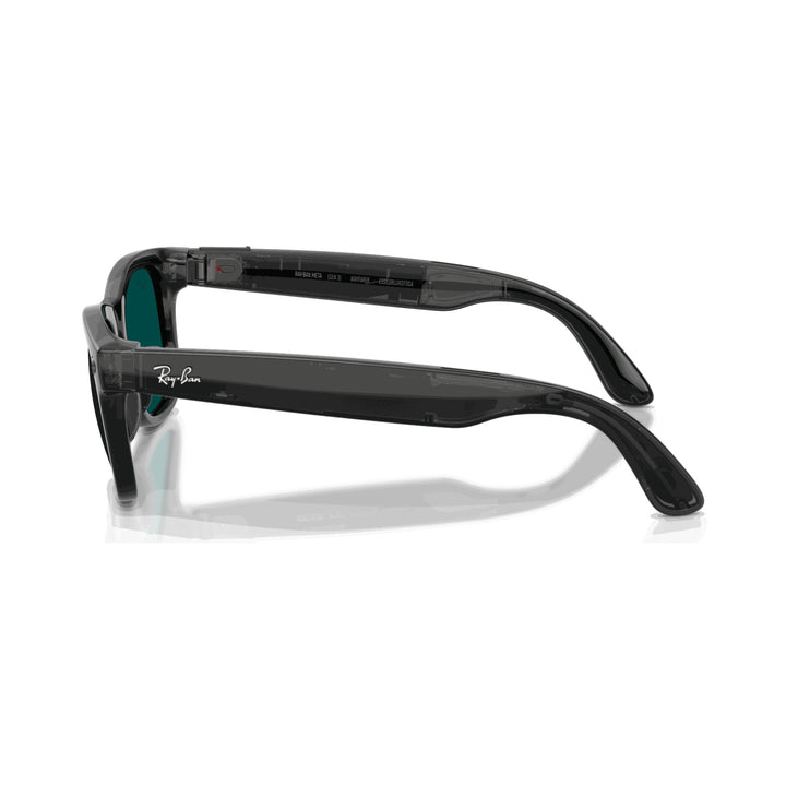 Ray-Ban Meta Gen 3 | RW4011 Wayfarer L | Transp. Black Transitions Aquamarine