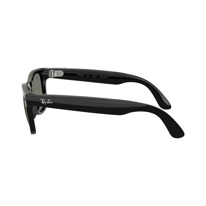 Ray-Ban Meta Gen 3 | RW4011 Wayfarer M | Shiny Black G15 Green Polarised