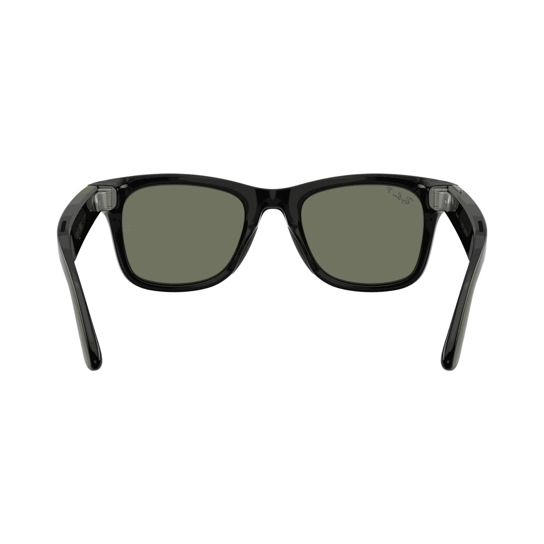 Ray-Ban Meta Gen 3 | RW4011 Wayfarer M | Shiny Black G15 Green Polarised