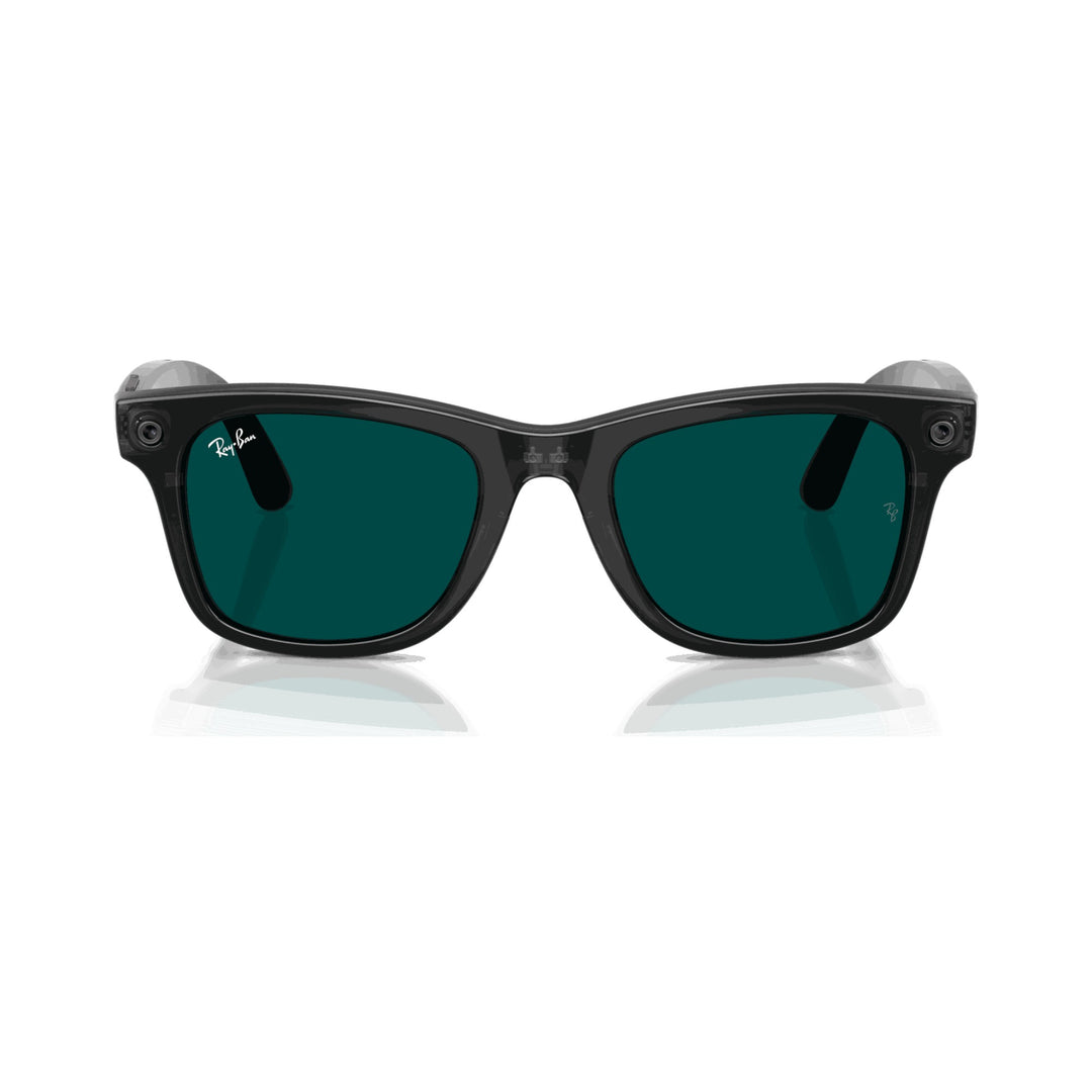 Ray-Ban Meta Gen 3 | RW4011 Wayfarer M | Transparent Black Transitions Aquamarine