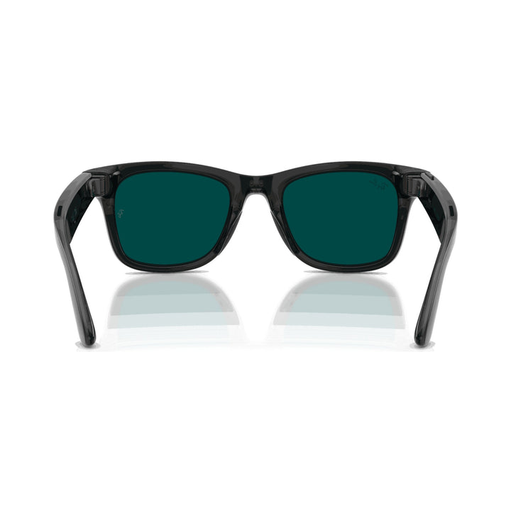 Ray-Ban Meta Gen 3 | RW4011 Wayfarer M | Transparent Black Transitions Aquamarine