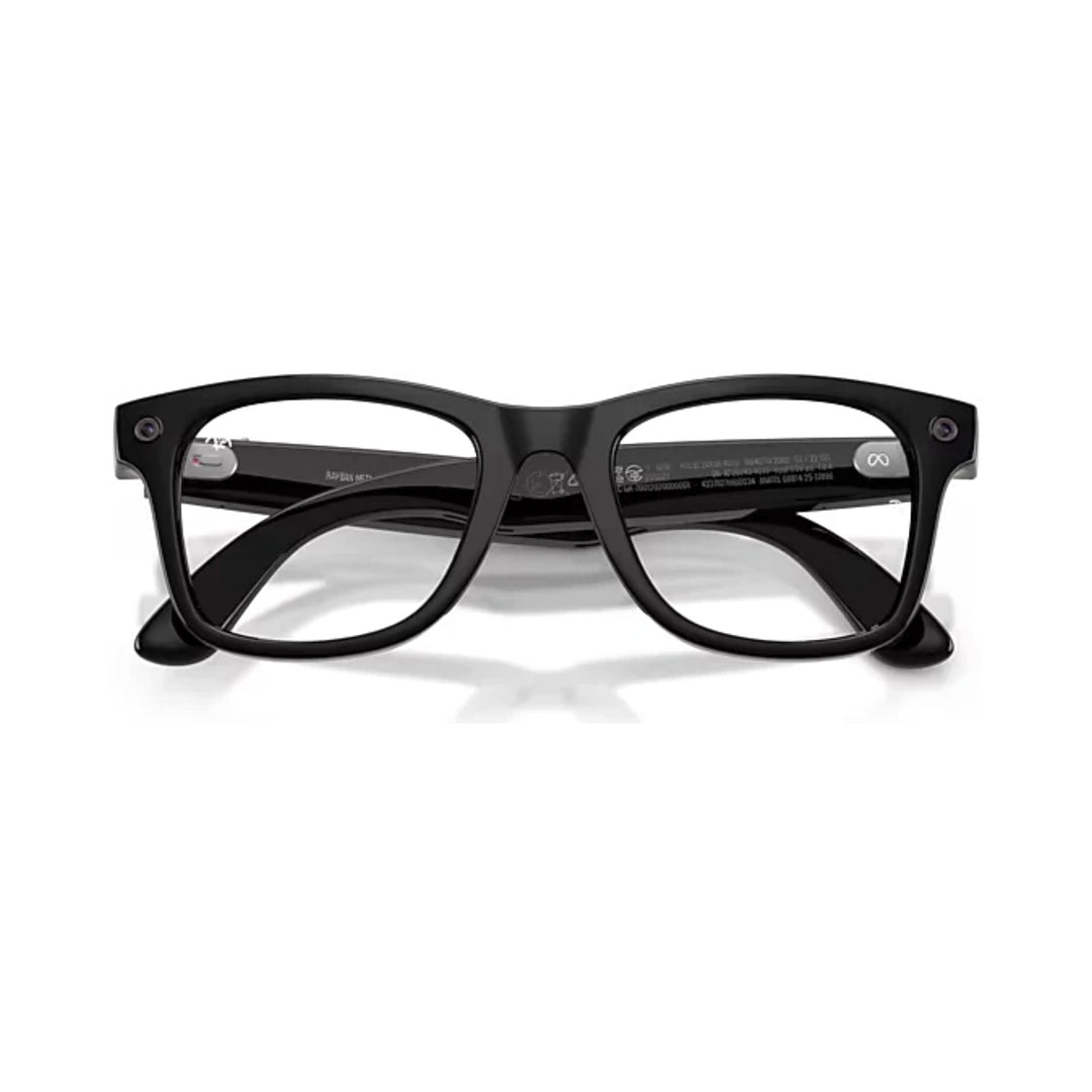 Ray-Ban Meta Gen 3 | RW4011V Wayfarer M | Shiny Black Optical
