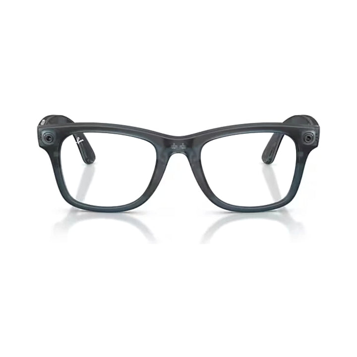 Ray-Ban Meta Gen 3 | RW4011V Wayfarer M | Transparent Matte Ocean Blue